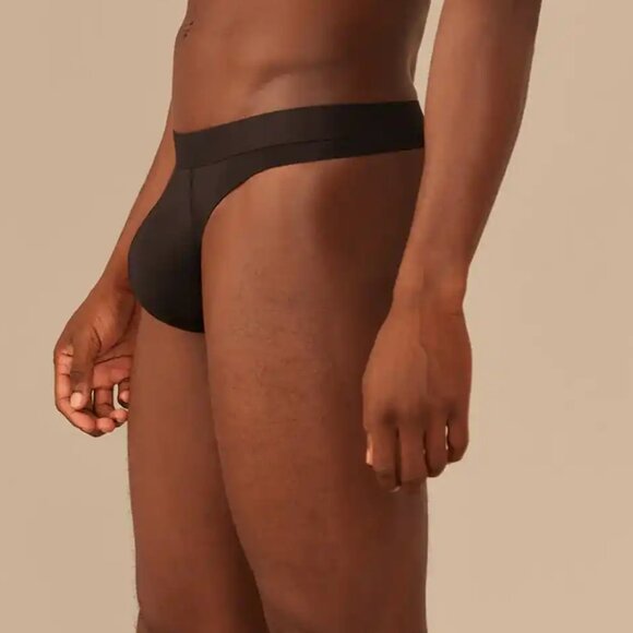NWT MeUndies UltraModal™ Core Pouch Front Thong, M, dark brown - Picture 7 of 10